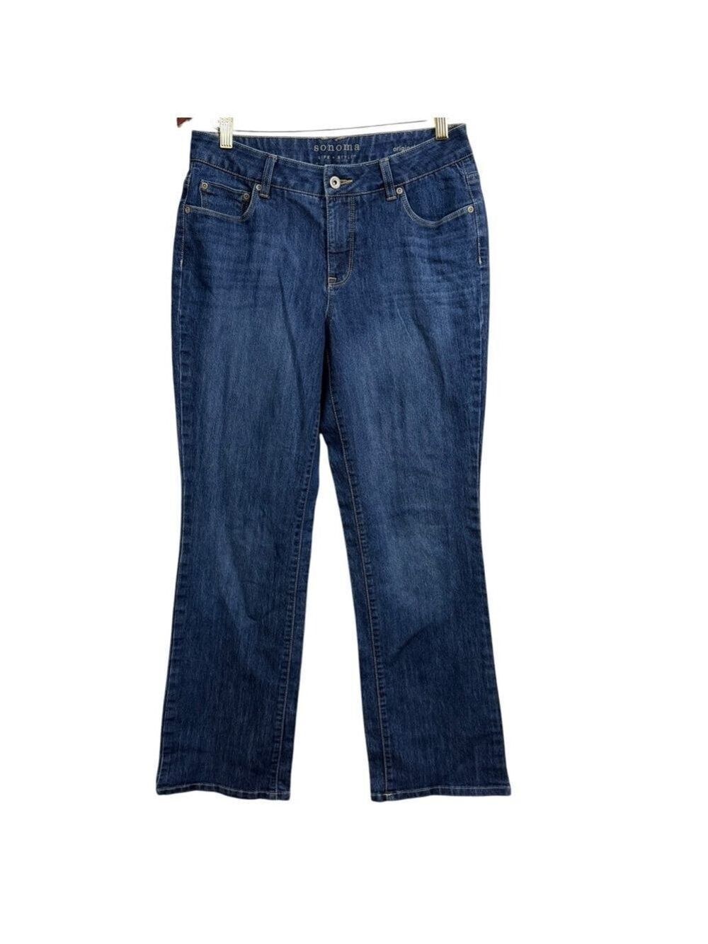 Sonoma Jeans Size 8 Blue Denim Bootcut